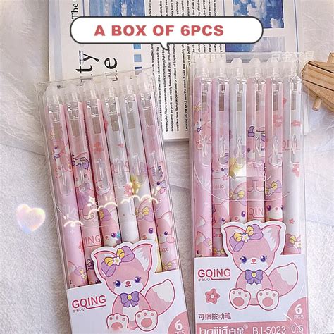 Stylo Gel Effa Able Dessin Anim Disney 12 Pi Ces Lingna Bell Kawaii