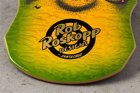 Santa Cruz Special Edition Rob Roskopp Face Re Issue With Autographed