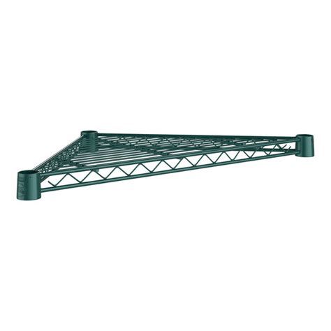 Regency Nsf Green Epoxy Triangle Shelf