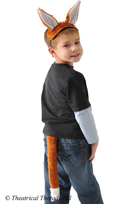 Theatrical Threads Kids Animal Ears And Tail Costume Sets