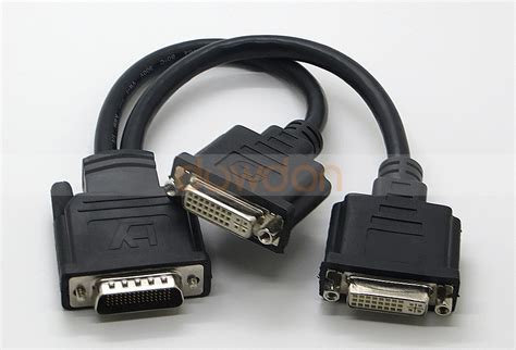 Dms 59 Male To Dual 2 Dvi 24 5 Female Splitter Extension Cable For