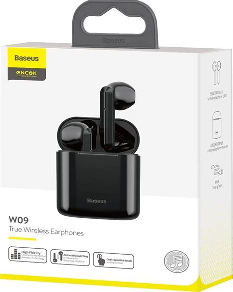 Baseus Encok True Wireless Earphones W Black Buy Best Price In Uae