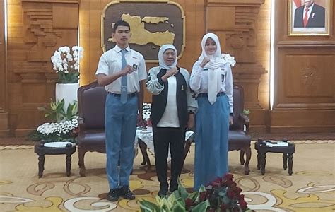 Dua Siswa Di Jatim Menjadi Anggota Paskibraka Nasional Ini Pesan