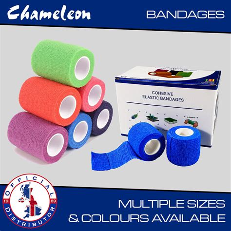 Cohesive Elastic Bandage Gauze Adhesive Tape Vet Wrap 5cm 75cm And 10cm