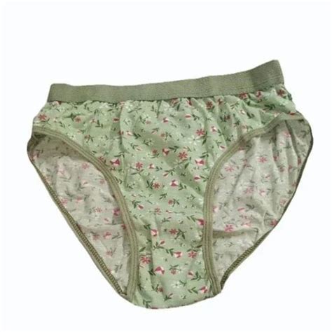 Ladies Green Floral Printed Cotton Panty At Rs 33piece Pure Cotton Panties For Women In Agra