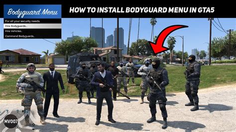 How To Install Bodyguard Menu In GTA5 I Install Bodyguard Menu I Easy