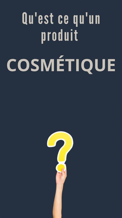 Définition Légale Dun Produit Cosmétique