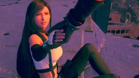 Tifa Saves Barret Final Fantasy Vii Remake 2020 Youtube