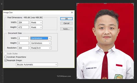 Resolusi Pas Foto 3x4 Di Photoshop IMAGESEE