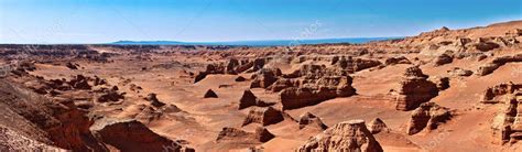 Herman Cav Canyon Al Atardecer Gobi Del Sur Mongolia Herman Tsav