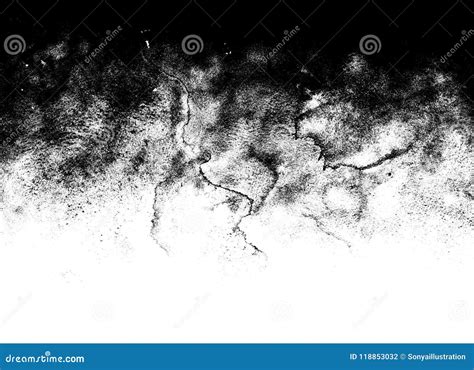 Black and White Marble Grunge Gradient Texture Stock Photo - Image of ...