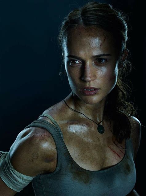 Alicia Vikander As Lara Croft Promo Photoshoot For Tomb Raider