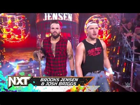 Brooks Jensen Josh Briggs Entrance NXT 2 0 September 27 2022