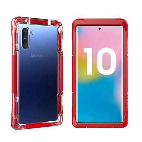 Mignova Galaxy Note 10 Casefull Sealed Waterproof Dust Proof Shockproof Full Body Underwater