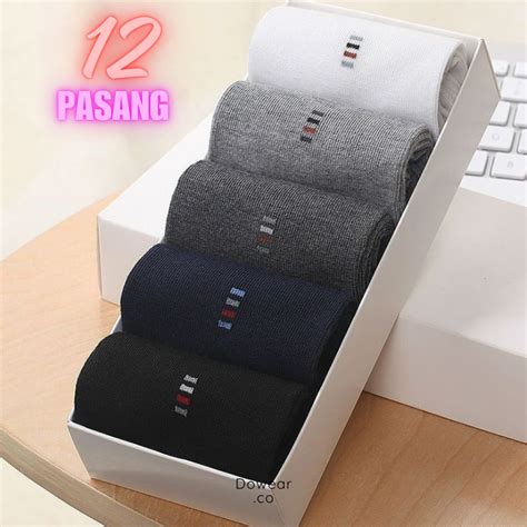 Jual Pasang Kaos Kaki Kerja Pria Kaus Kaki Kantor Casual Men Socks