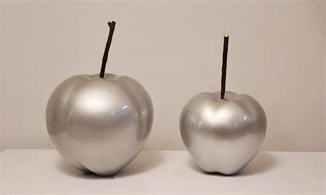 Manzanas De Cer Mica Plata El Dorado Galeria