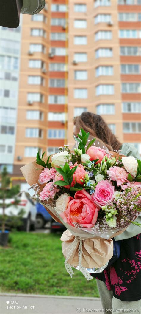 Букет из живых цветов #20 в интернет-магазине на Ярмарке Мастеров ...