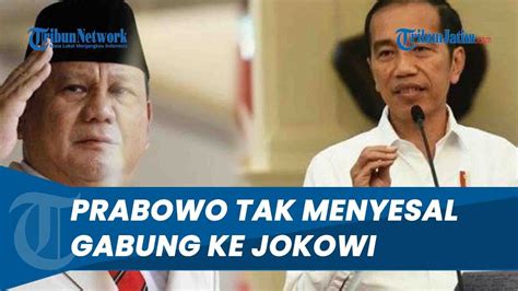 Sebut Jokowi Pancasilais Prabowo Nagaku Tak Menyesal Sedikit Pun Ikut