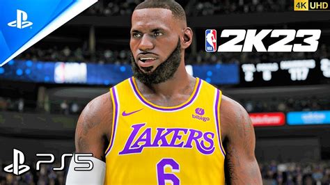 NBA 2K23 Gameplay PS5 4K HDR 60FPS YouTube