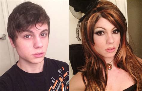 My little drag before and after. The support here has been amazing ...