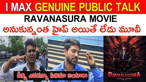 Ravanasursa Premier Show Public Talk Ravanasura Movie Review