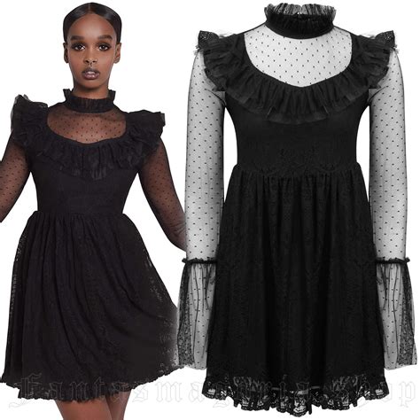 Bewitched Lace Dress Killstar Fantasmagoria Shop