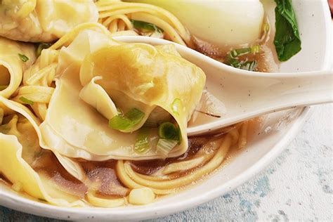 Chicken Wonton Noodle Soup