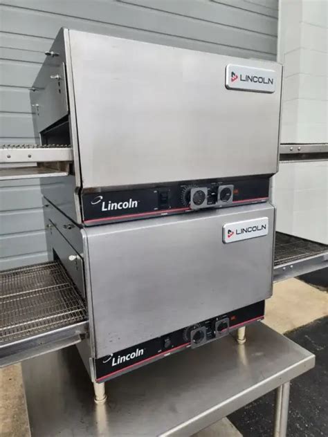 Lincoln Impinger Double Stack Conveyor Oven Pizza Equipment Company