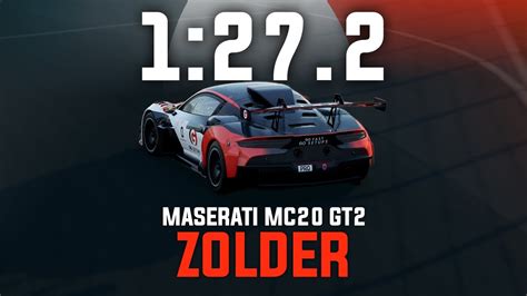 Zolder Maserati Mc Gt Go Setups Acc Youtube