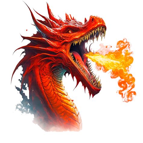 Fire Breathing Dragon Png