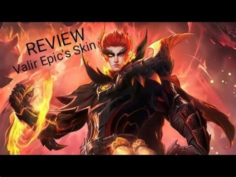 Valir Epic Skin S Draconic Flame Review Skin YouTube