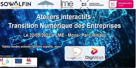 Ateliers Interactifs Transition Numérique Des Entreprises La Maison