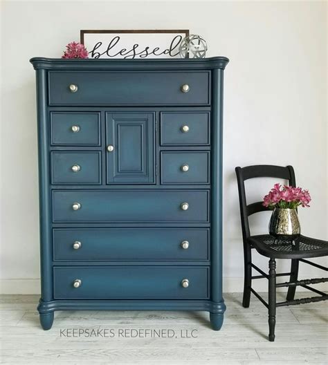 Dixie Belle Antebellum Blue Chalk Paint Furniture Paint Etsy Chalk