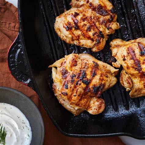 Mediterranean Grilled Chicken With Dill Yogurt Sauce Recipe Mediterranean Grilled Chicken