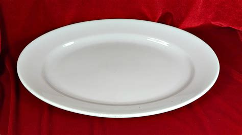 Wittmann Antique Militaria Large White Ss Marked Porcelain Platter