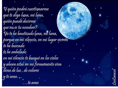 Poemas Para La Luna Cortos Estudiar