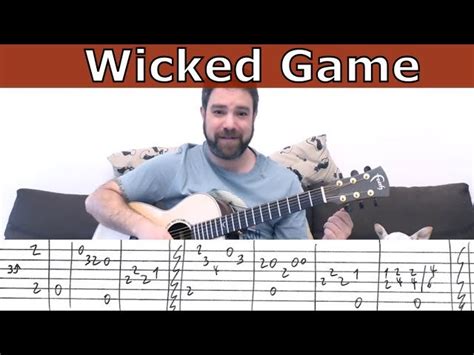 Free Video Fingerstyle Tutorial Wicked Game Full Instrumental