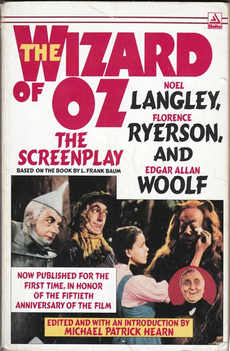 The Royal Blog Of Oz The Wizard Of Oz The Screenplay