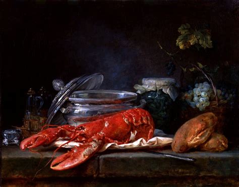 Still Life With Lobster By Anne Vallayer Coster Via Dailyart App