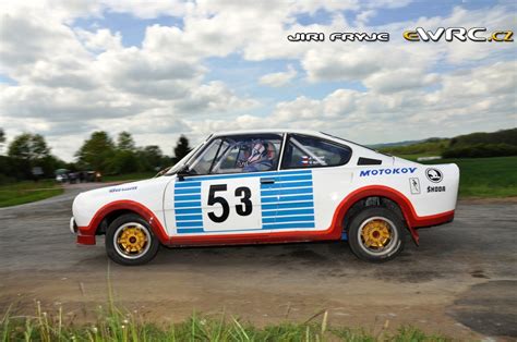 Patejdl Josef Karnolt Václav Škoda 130 RS Podbrdská Rallye Legend