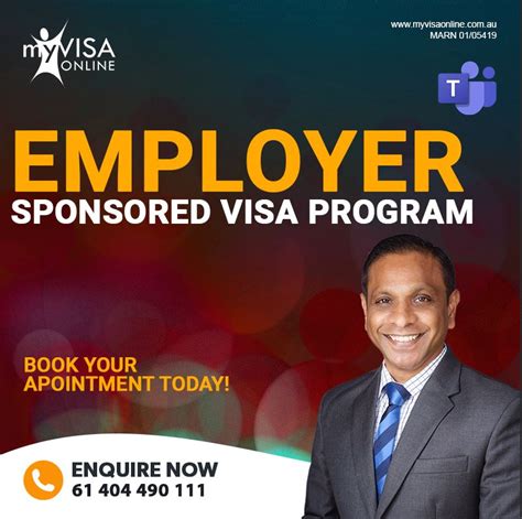 Employer Sponsored Visa Program My Visa Online Visa Agent Melbourne