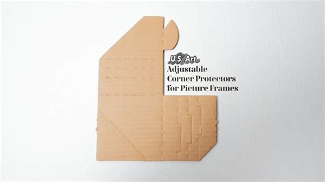 Adjustable Cardboard Corner Protectors for Picture Frames, Fits 1, 1.5 ...