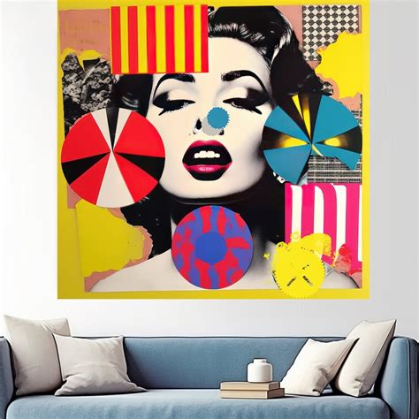 Abstract Face Painting Art Canvas Print Canvas Wall Art Modern Home Decor Art Modern Canvas