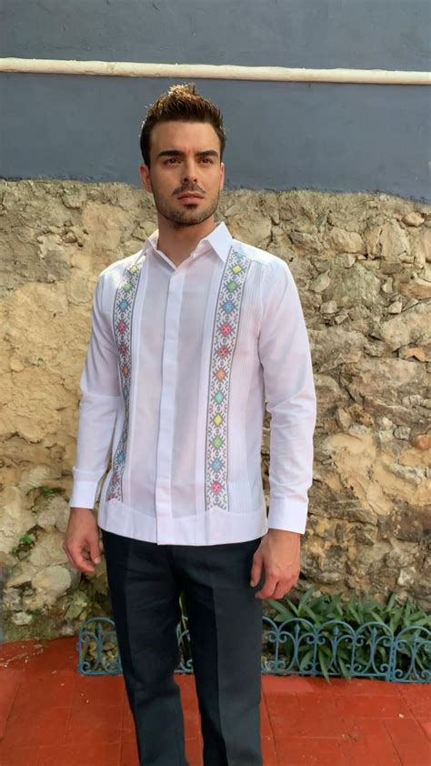 Guayabera Yucateca Modelo Chochol Camisas Guayaberas Para Hombre