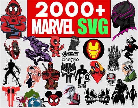 Free Marvel SVG Files For Cricut