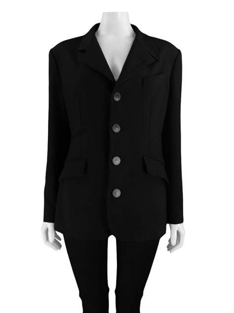 Blazer Daslu Reto Preto Original SVV2 Etiqueta Única