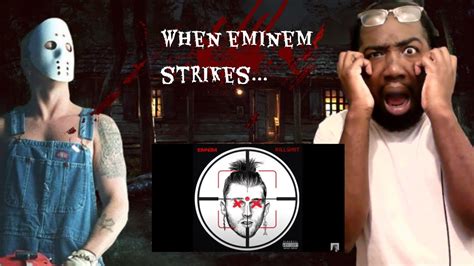 Music Artist Reacts To Eminem Killshot The Jason Voorhees Of Rap