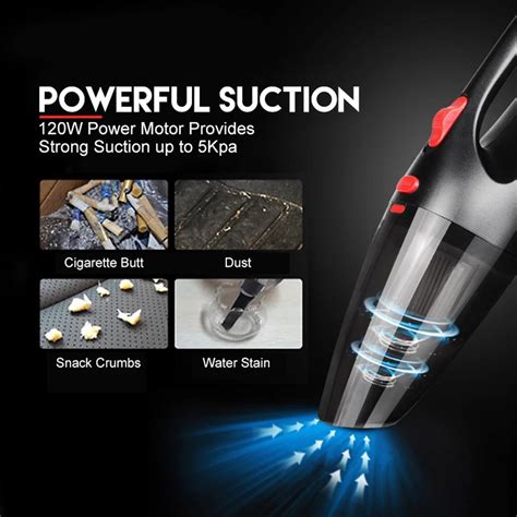 Newest W V Vaccum Cleaner Pa Super Suction Portable Cordless