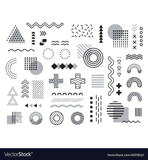 Shapes Royalty Free Vector Image Vectorstock