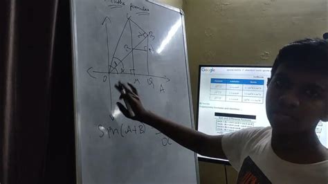 sin(A+B)=sinacosb + cosasinb Derivation by Prajith class 11 Tnboard ...